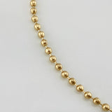Pulso Militar Trebol 3.4g / 18cm / 1.76mm Oro Amarillo 18K