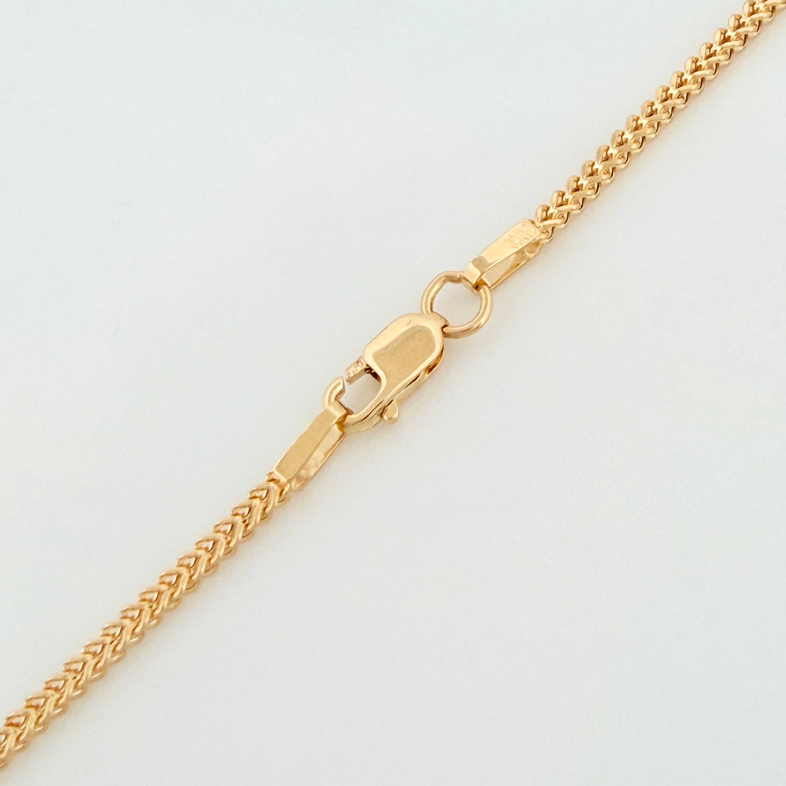 Cadena Franco 3.05g / 18 in / 1.5mm Oro Amarillo 18K