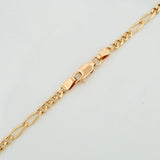 Cadena Figaro 10.3g / 20 in / 1.7mm Oro Amarillo 18K