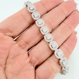 Pulso Tennis 21.3g / 7 in / 8mm Plata 925