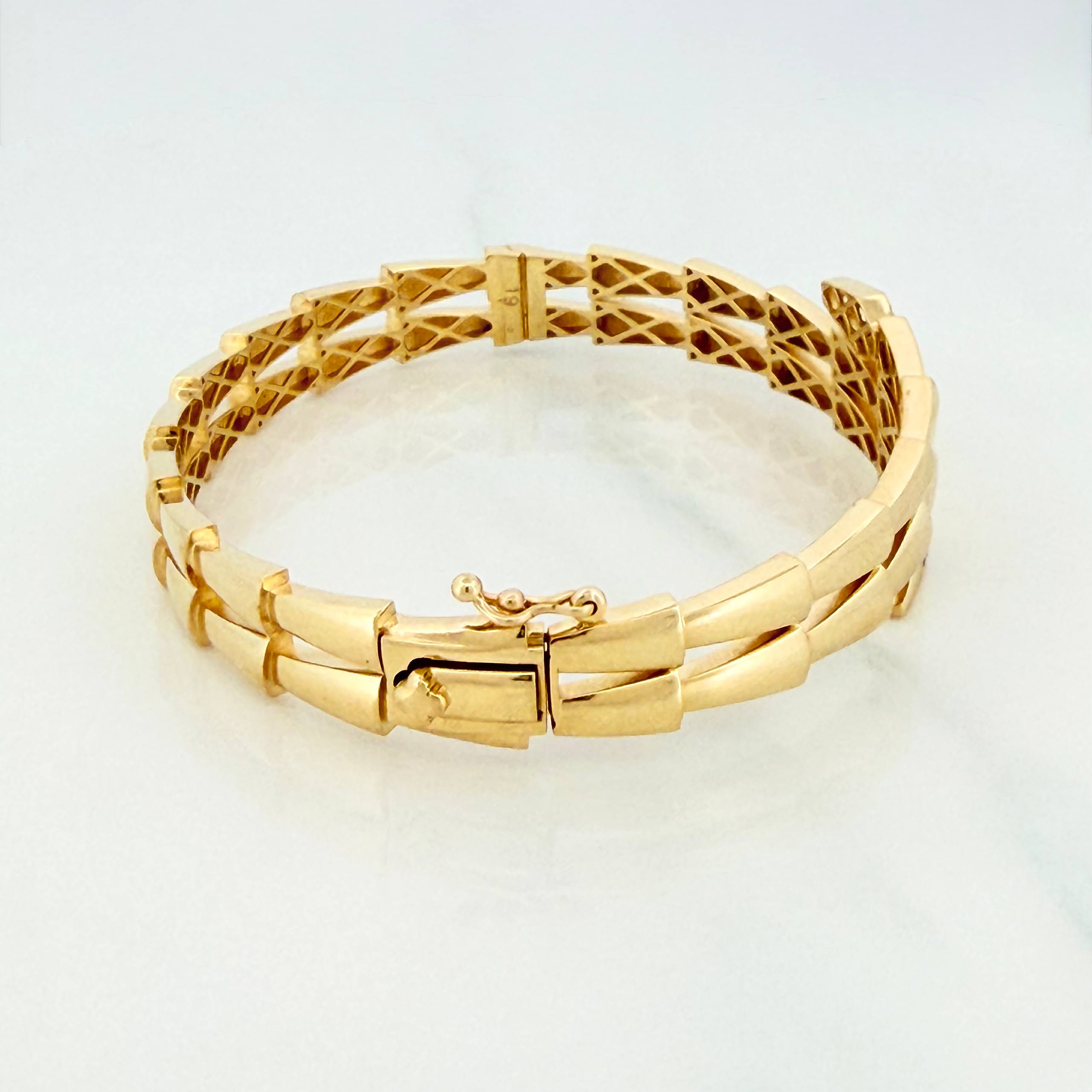 Pulso Espiga 16.65g / 6 3/4 in / 12mm Oro Amarillo 18K