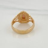 Anillo Virgen De Guadalupe 3.5 g / T7 Oro Amarillo 18K
