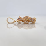 Articulated Bear Pendant 4.65 g / 1 1/4 in 18K Yellow Gold