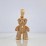 Articulated Bear Pendant 4.65 g / 1 1/4 in 18K Yellow Gold