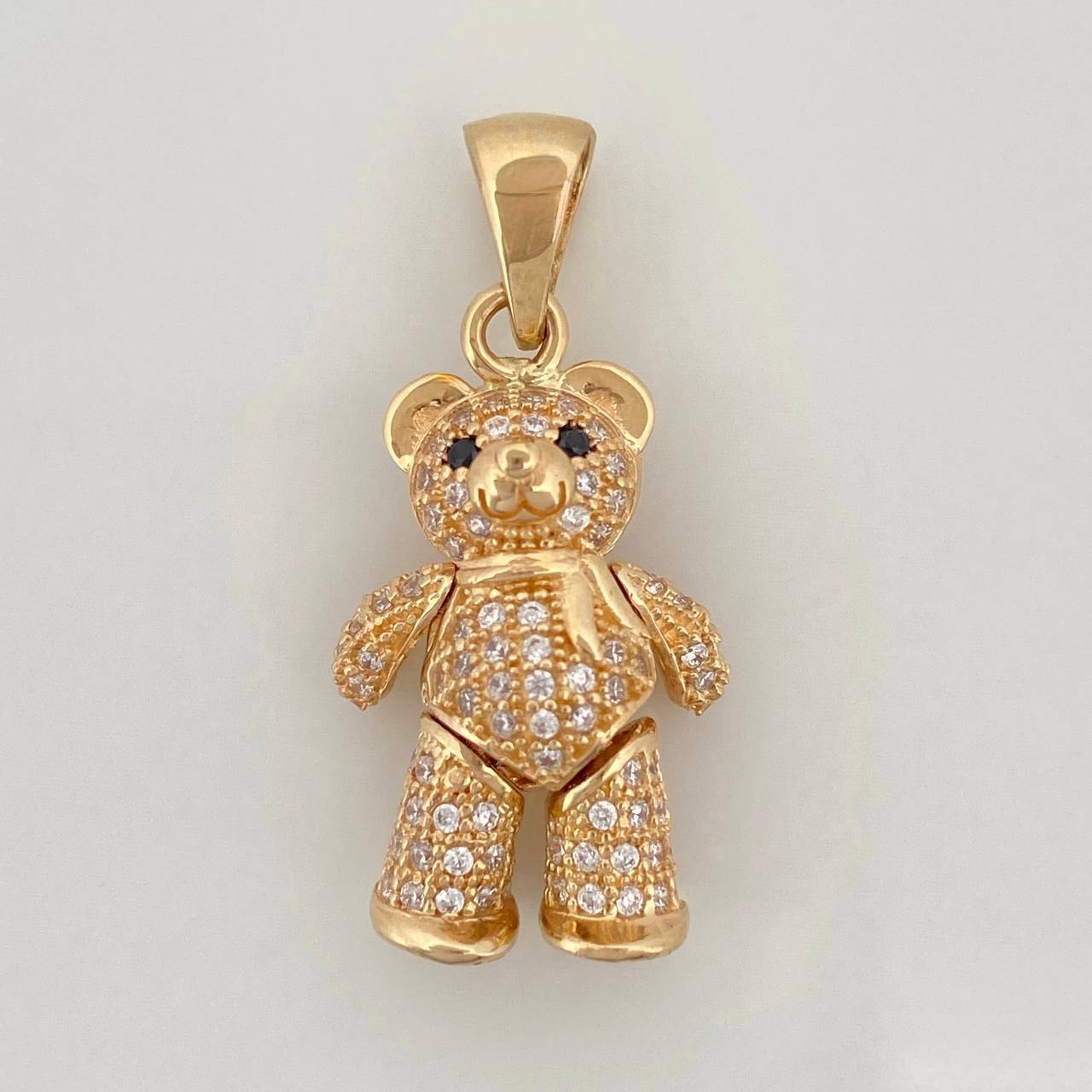 Dije Oso Articulado 4.65 g / 1 1/4 in Oro Amarillo 18K