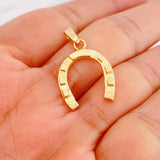 Dije Herradura 2.05g / 1 1/4 in Oro Amarillo 18K