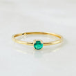 Anillo Solitario 0.7gr / T6 3/4 / Oro Amarillo 18K