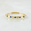 Anillo Corazones Intercalados 1gr / T7 3/4 / Oro Amarillo 18K