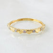 Anillo Corazones Intercalados 1.15gr / T6 3/4 / Oro Amarillo 18K ©