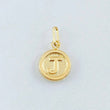 Dije Letra J 0.55gr / 1/2 in / Oro Amarillo 18K