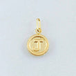 Dije Letra J 0.55gr / 3/4 in / Oro Amarillo 18K