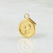 Dije Letra P 0.6gr / 3/4 in / Oro Amarillo 18K