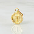 Dije Letra T 0.6gr / 3/4 in / Oro Amarillo 18K