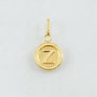 Dije Letra Z 0.55gr / 3/4 in / Oro Amarillo 18K ©