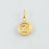 Dije Letra Z 0.55gr / 3/4 in / Oro Amarillo 18K
