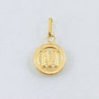 Dije Letra M 0.55gr / 3/4 in / Oro Amarillo 18K