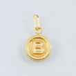 Dije Letra B 0.55gr / 3/4 in / Oro Amarillo 18K *