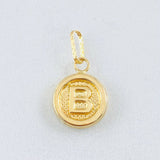 Dije Letra B 0.6gr / 3/4 in / Oro Amarillo 18K