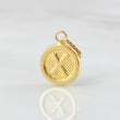 Dije Letra X 0.6gr / 3/4 in / Oro Amarillo 18K