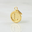Pendant Letter L 0.55gr / 3/4 in / 18K Gold ©