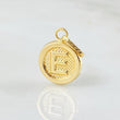 Pendant Letter E 0.65gr / 3/4 in / 18K Gold ©