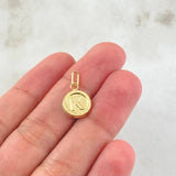 Dije Letra k 0.6gr / 3/4 in / Oro Amarillo 18K