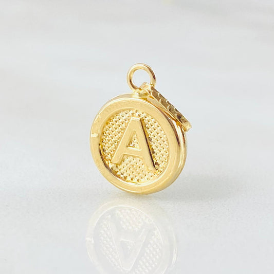 Dije Letra A 0.6gr / 3/4 in / Oro Amarillo 18K
