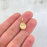 Dije Letra T 0.55gr / 3/4 in / Oro Amarillo 18K