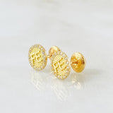 Topos Circulo Fé 1.3gr / Oro Amarillo 18K
