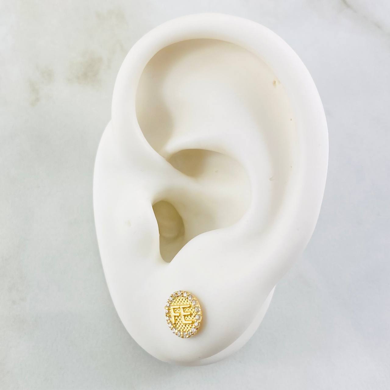 Topos Circulo Fé 1.3gr / Oro Amarillo 18K *