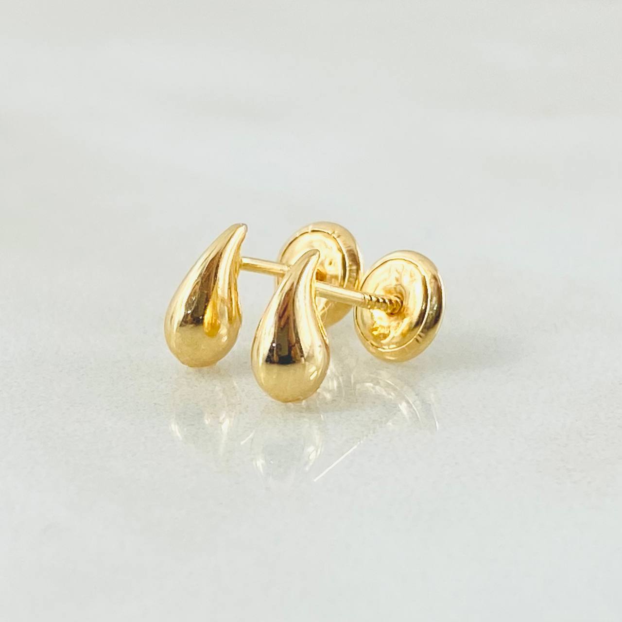 Topos Gota 0.6gr / 1/4 in / Oro Amarillo 18K ©
