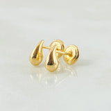 Topos Gota 0.6gr / 1/4 in / Oro Amarillo 18K ©
