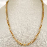 Cadena Ice 28.8gr / 23 3/4 in / Dos Oros Amarillo Blanco +4 18K +