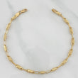 Bracelet Rustica Tornillo 3.75 g / 8 1/4 in / 1.2 mm Yellow Gold 18K