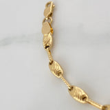 Pulso Rustico Paris 3.9 g / 8 1/4 in / 1.2 mm Oro Amarillo 18K