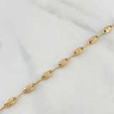 Pulso Rustico Paris 3.9 g / 8 1/4 in / 1.2 mm Oro Amarillo 18K