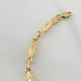 Bracelet Rustica Dubai 4.1 g / 8 3/4 in / 1.15 mm Yellow Gold 18K