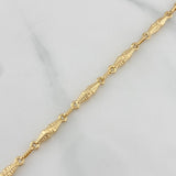 Bracelet Rustica Dubai 4.1 g / 8 3/4 in / 1.15 mm Yellow Gold 18K