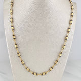 Cadena Rustica Tornillo 12.25 g / 23 3/4 in / 1.8 mm Oro Amarillo 18K