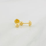 Topos Bola Lisa 0.5g / in / 5mm Oro Amarillo 18K
