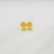 Stud Earrings GC 0.4g / in / 3.4mm Yellow Gold 18K
