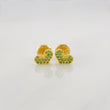 Heart Stud Earrings 0.7g / in / 4.7mm 18K Yellow Gold