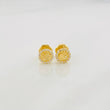Stud Earrings Corona 0.7g / in / 5.8mm Yellow Gold 18K