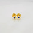 Flower Stud Earrings 0.5g / in / 4.2mm 18K Yellow Gold
