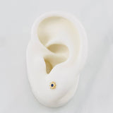 Flower Stud Earrings 0.5g / in / 4.2mm 18K Yellow Gold