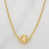 Cadena Aro Seguido Trebol 5.75g / 20 3/4 in / 8.1mm Oro Amarillo 18K