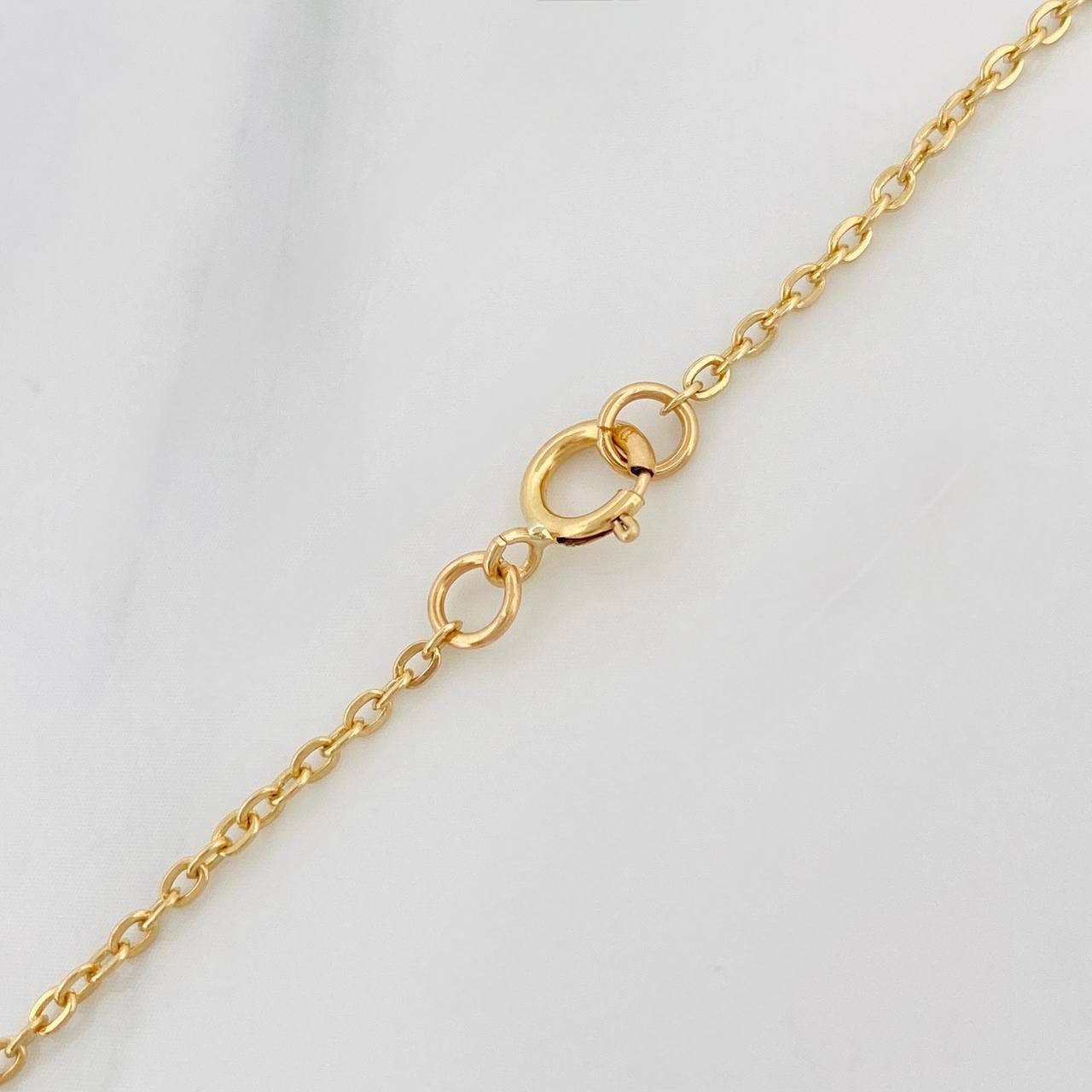 Cadena Aro Seguido Trebol 5.75g / 20 3/4 in / 8.1mm Oro Amarillo 18K