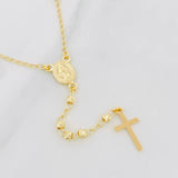 Rosario Virgen Milagrosa 6.15g / 22 in / 3mm Oro Amarillo 18K