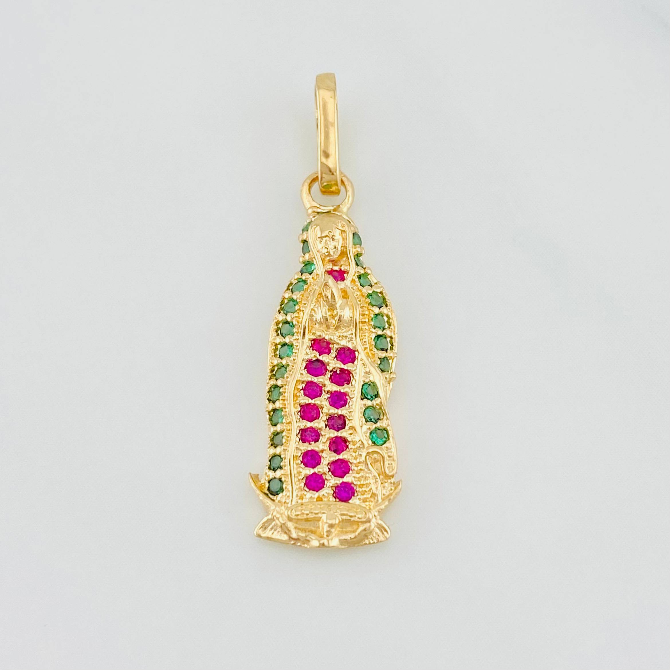 Dije Virgen de Guadalupe 1.65g / 3/4 in Oro Amarillo 18K