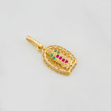 Dije Virgen de Guadalupe 1.2g / 3/4 in Oro Amarillo 18K